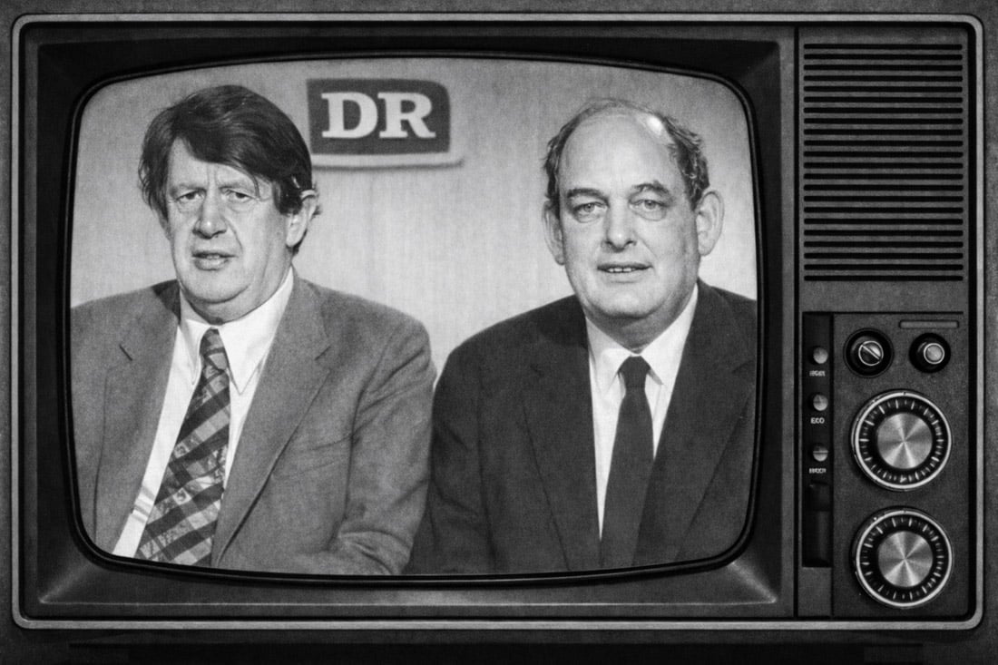 Erhard Jakobsen og Mogens Glistrup